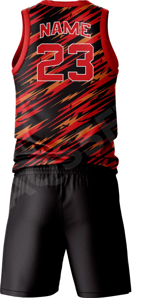 Basketball V-Neck Uniform - Image 2
